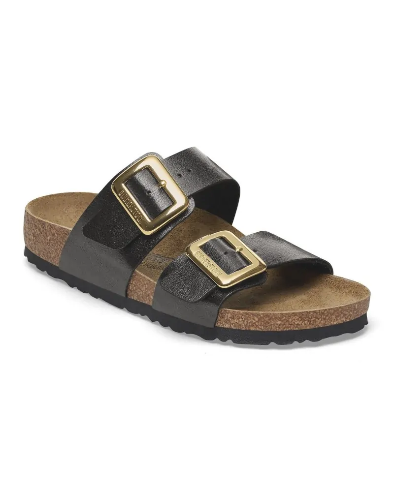 Birkenstock Παντόφλα Sydney Luxe Buckle (Narrow), Graceful Licorice