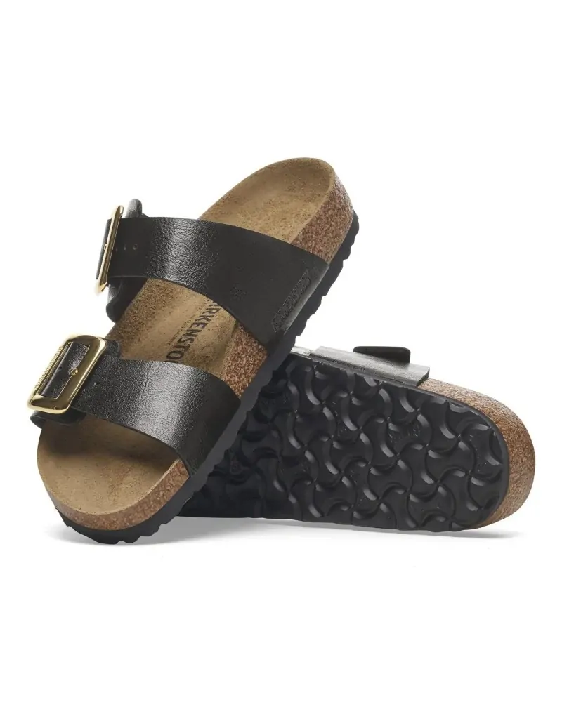 Birkenstock Παντόφλα Sydney Luxe Buckle (Narrow), Graceful Licorice