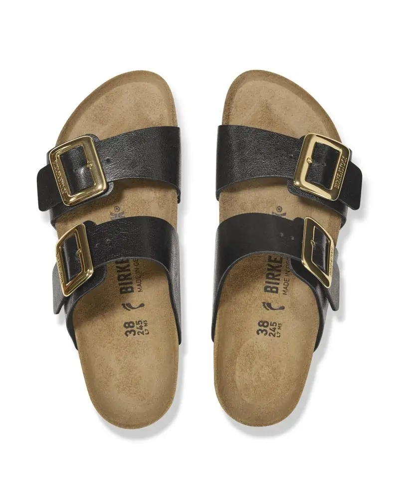 Birkenstock Παντόφλα Sydney Luxe Buckle (Narrow), Graceful Licorice
