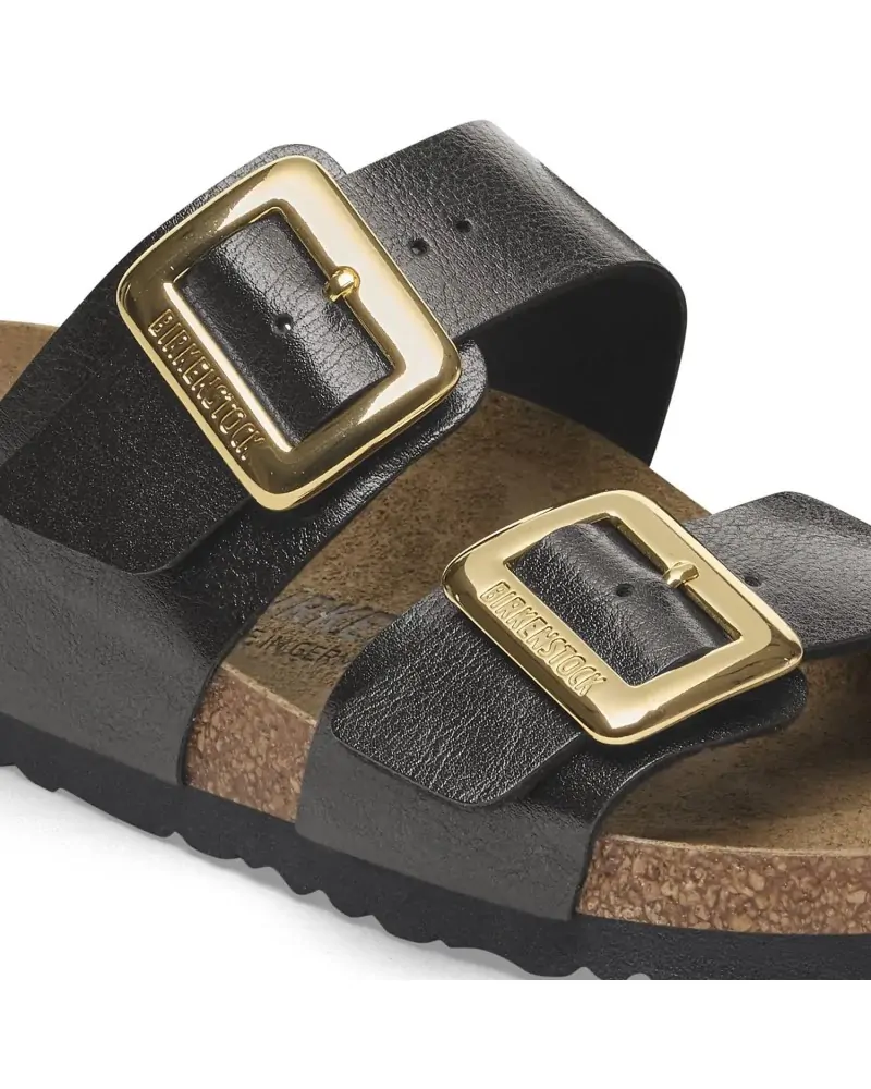 Birkenstock Παντόφλα Sydney Luxe Buckle (Narrow), Graceful Licorice