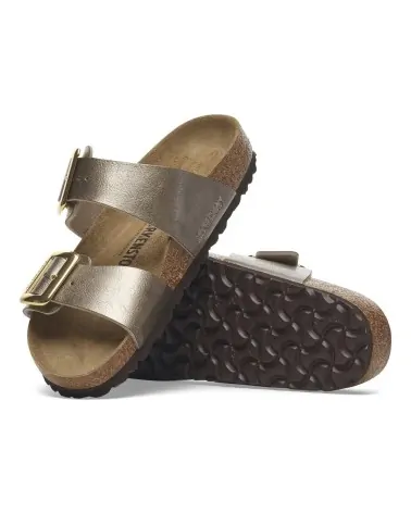 Birkenstock Παντόφλα Sydney Luxe Buckle (Narrow), Graceful Taupe