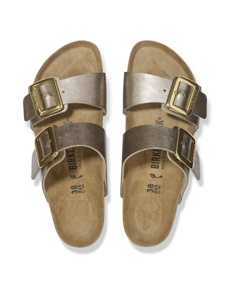 Birkenstock Παντόφλα Sydney Luxe Buckle (Narrow), Graceful Taupe