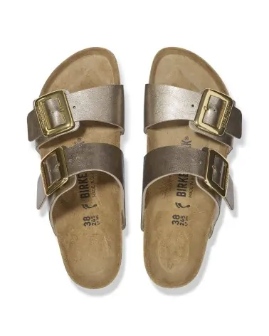 Birkenstock Παντόφλα Sydney Luxe Buckle (Narrow), Graceful Taupe