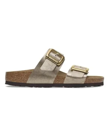 Birkenstock Παντόφλα Sydney Luxe Buckle (Narrow), Graceful Taupe