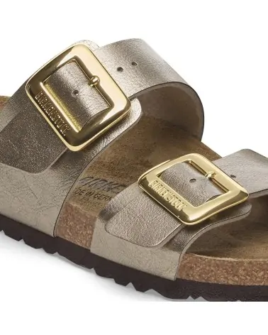 Birkenstock Παντόφλα Sydney Luxe Buckle (Narrow), Graceful Taupe