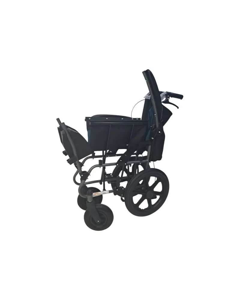 Medical Brace Αναπηρικό Αμαξίδιο με Πλάτος Καθίσματος 46cm και Μικρές Ρόδες