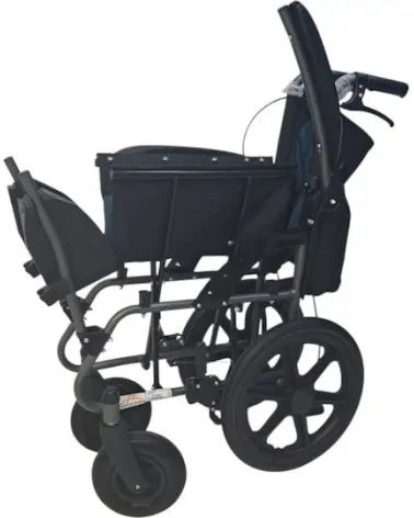Medical Brace Αναπηρικό Αμαξίδιο με Πλάτος Καθίσματος 46cm και Μικρές Ρόδες