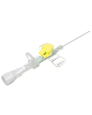 Polymed Φλεβοκαθετήρας Polyflex 24G (Κίτρινο), τεμάχιο