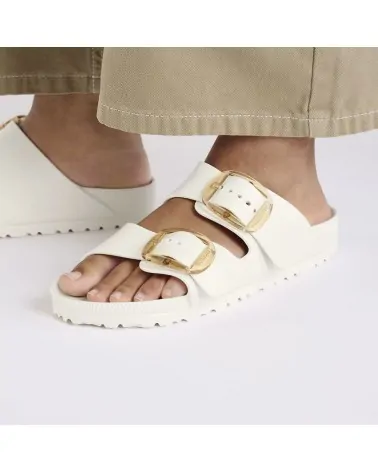 Birkenstock Παντόφλα Pool Arizona EVA Big Buckle (Narrow), Eggshell