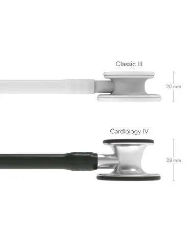 3M Στηθοσκόπιο Littmann Cardiology IV, Μαύρο