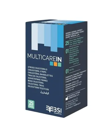 Ταινίες Χοληστερόλης Multicare In, 25 τεμάχια
