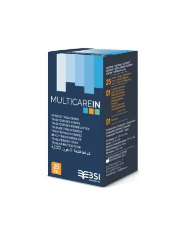 Ταινίες Τριγλικεριδίων Multicare In, 25 τεμάχια