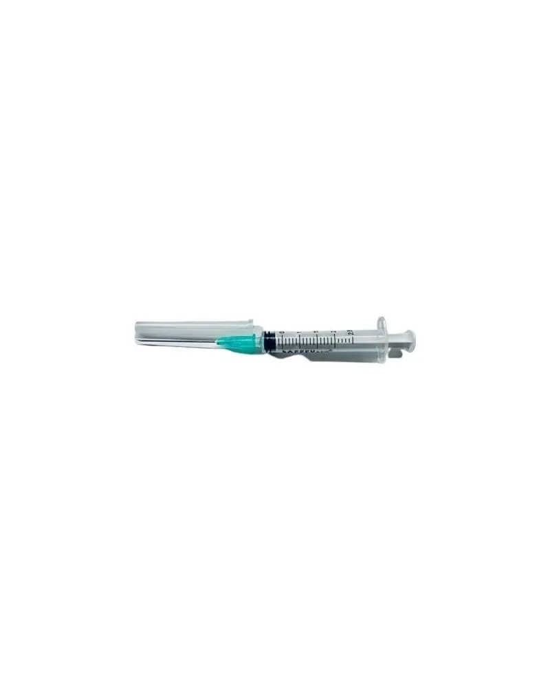 Σύριγγα Safety 2,5cc με Βελόνα 21G, τεμάχιο