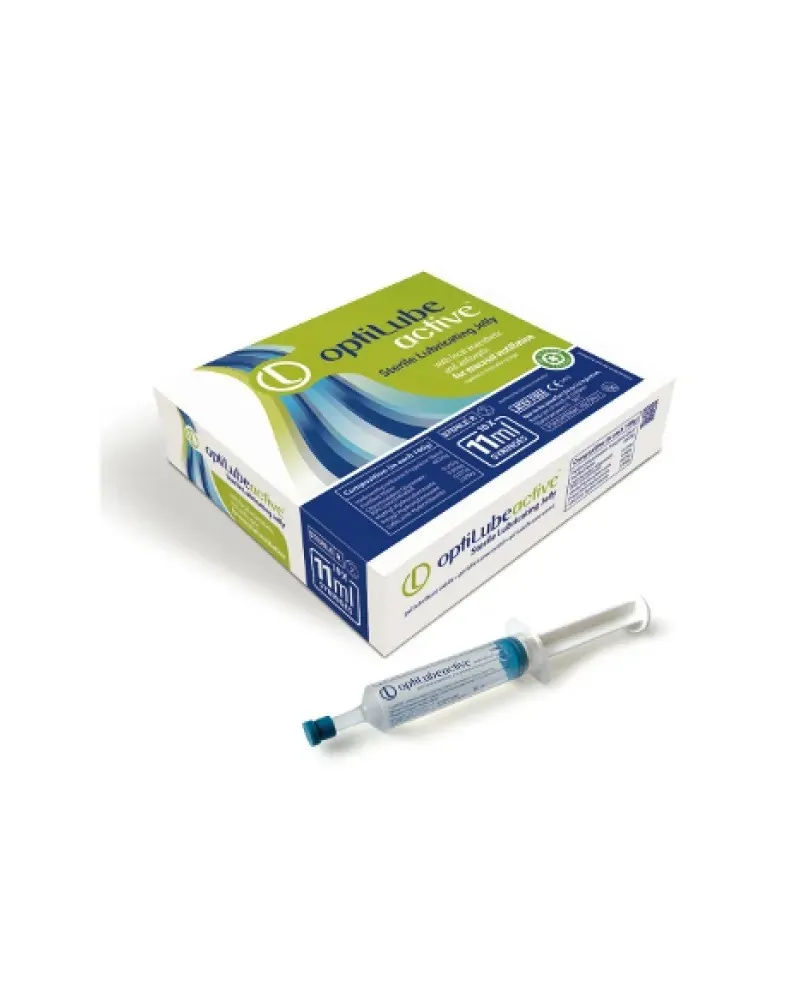 Optilube Active Ζελέ Ξυλοκαΐνης σε Σύριγγα 11ml