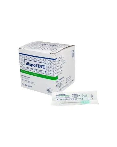 Βελόνες Ενέσεων dispoFine 21G 0.8mm X 40mm, Πράσινο, 100 τεμάχια