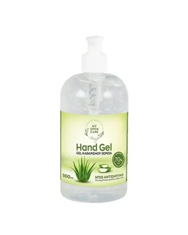Open Care Gel Καθαρισμού Χεριών 70%, 500ml