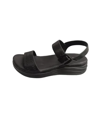 Lumberjack Γυναικεία Σανδάλια Main Nilla Nobesto Leather, Μαύρο
