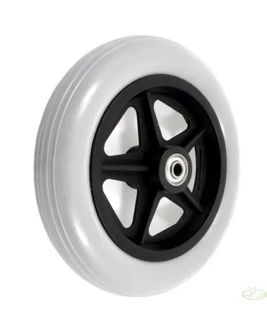 Recomedic Τροχός Αμαξιδίου Συμπαγής Εμπρόσθιος 180x30mm