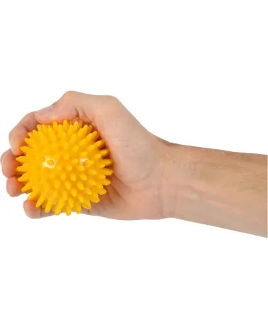 Alfacare Μπαλάκι Σκαντζόχοιρος 8cm, Κίτρινο