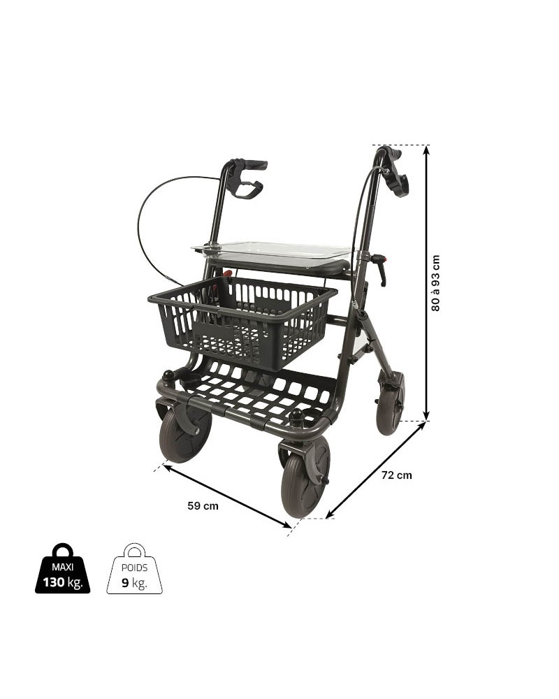Primo Rollator με 4 Ρόδες