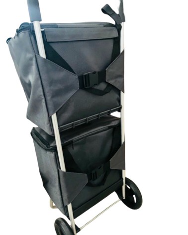 Καρότσι Αγορών Modulo Bag, Μαύρο