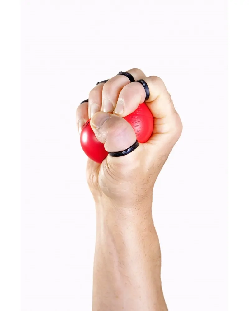 Handmaster Plus Μπαλάκι Ασκήσεων Άκρας Χείρας, Μεσαίο, Κόκκινο