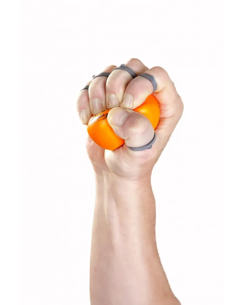 Handmaster Plus Μπαλάκι Ασκήσεων Άκρας Χείρας, Σκληρό, Πορτοκαλί