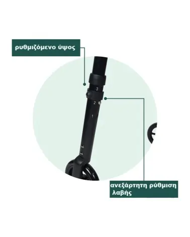 Τροχήλατη Περπατούρα Σπαστή με Κάθισμα Modulo