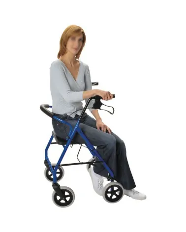 Rollator Αλουμινίου με 4 Ρόδες
