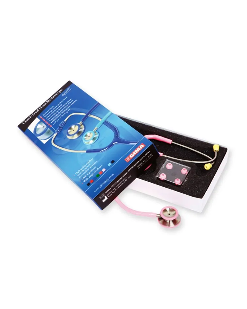 Gima Στηθοσκόπιο Classic Dual Head Ροζ, 32539