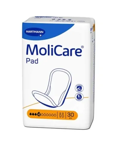 Hartmann Σερβιέτες Molicare Comfort Μaxi 45X20cm 168077, 30 τεμάχια