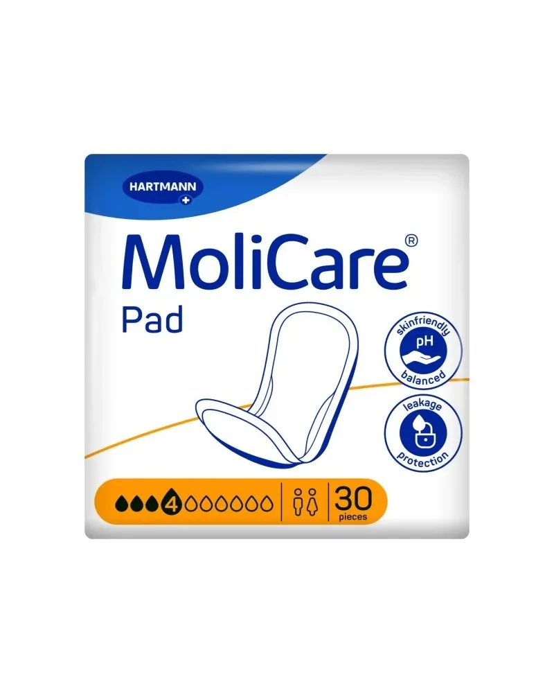Hartmann Σερβιέτες Molicare Comfort Μaxi 45X20cm 168077, 30 τεμάχια