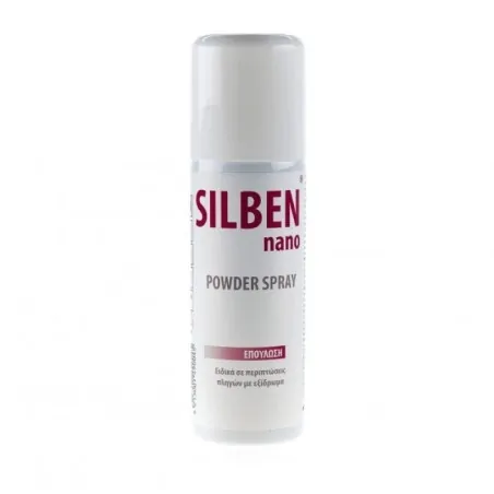 Epsilon Health Επουλωτικό Σπρέι για Πληγές και Εγκαύματα Silben Nano Repair Powder Spray, 125ml