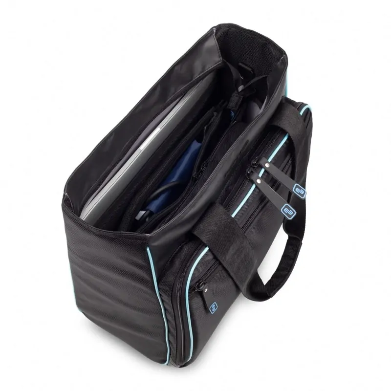 Elite Bags Ιατρική Τσάντα Tote για Κατοίκων Επισκέψεις Tecbag, Μαύρη