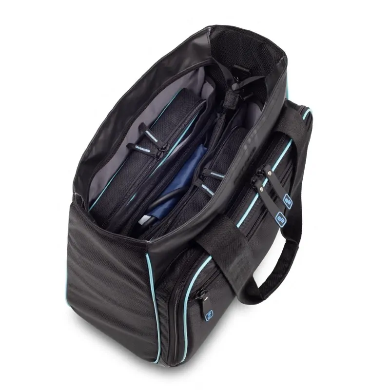 Elite Bags Ιατρική Τσάντα Tote για Κατοίκων Επισκέψεις Tecbag, Μαύρη