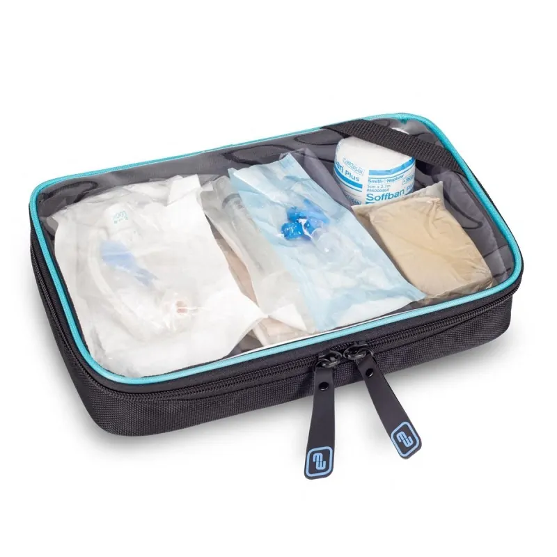 Elite Bags Ιατρική Τσάντα Tote για Κατοίκων Επισκέψεις Tecbag, Μαύρη