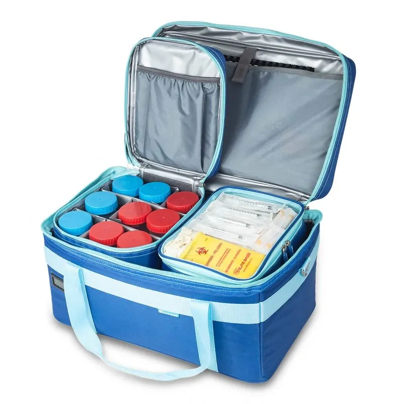 Elite Bags Ισοθερμική Τσάντα Μεταφοράς Βιολογικών Δειγμάτων Minicools, Μπλε