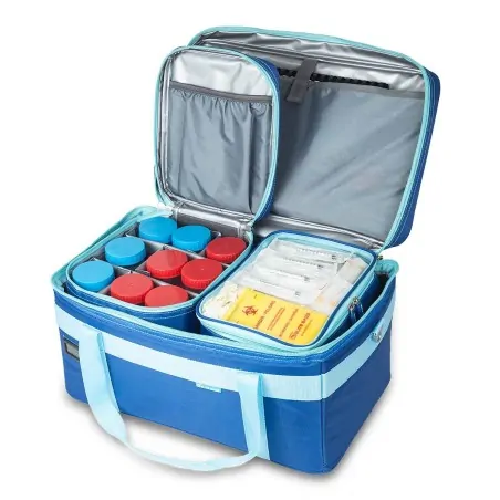 Elite Bags Ισοθερμική Τσάντα Μεταφοράς Βιολογικών Δειγμάτων Minicools, Μπλε