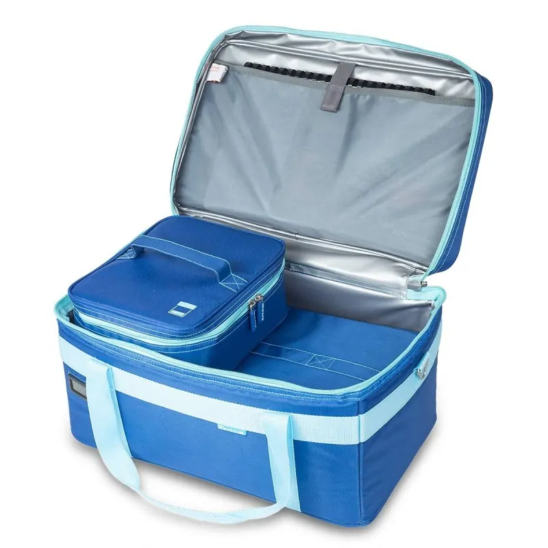 Elite Bags Ισοθερμική Τσάντα Μεταφοράς Βιολογικών Δειγμάτων Minicools, Μπλε