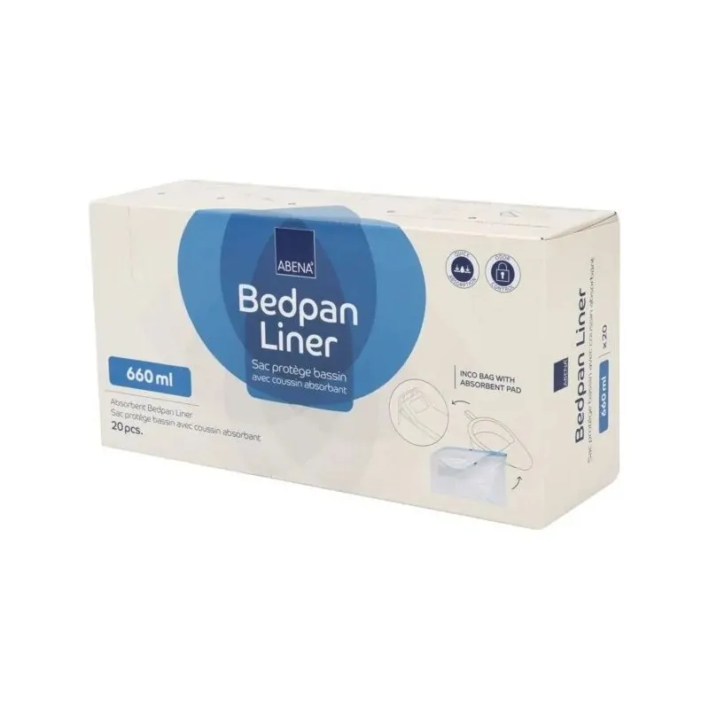 Abena Σακούλες Σκωραμίδας Bedpan Liner, 20 τεμάχια