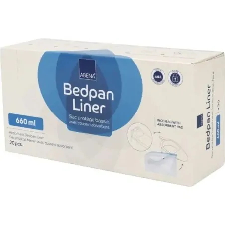 Abena Σακούλες Σκωραμίδας Bedpan Liner, 20 τεμάχια