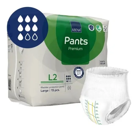 Abena Βρακάκια Ακράτειας Pants Premium, Large 2, 15 τεμάχια