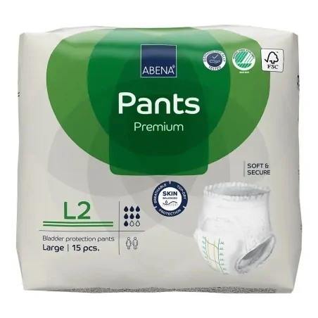 Abena Βρακάκια Ακράτειας Pants Premium, Large 2, 15 τεμάχια