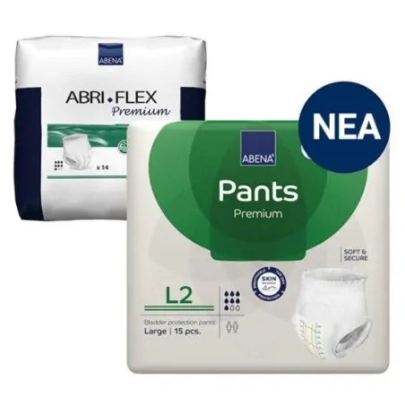 Abena Βρακάκια Ακράτειας Pants Premium, Large 2, 15 τεμάχια