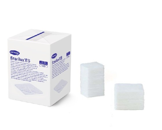 Hartmann Γάζες Sterilux Mη Αποστειρωμένες 10 x 10 cm με 13 Κλωστές , 100 τεμάχια