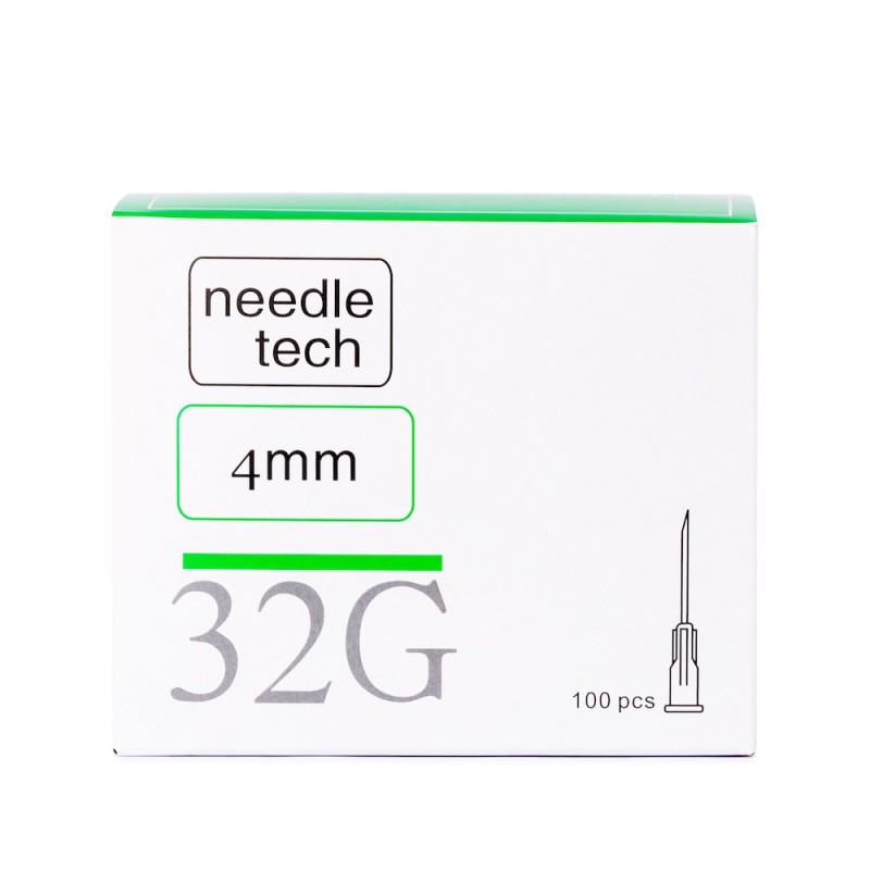 Mesotech Βελόνες Μεσοθεραπείας 32G X 4mm, τεμάχιο