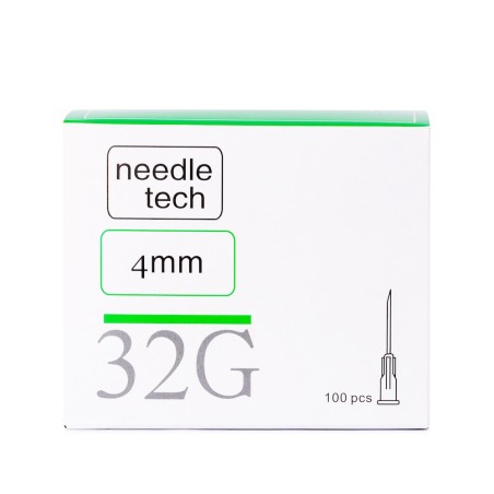 Mesotech Βελόνες Μεσοθεραπείας 32G X 4mm, τεμάχιο