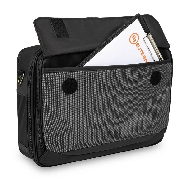 Elite Bags Ιατρική Τσάντα Γιατρού Doctor's, Μαύρη