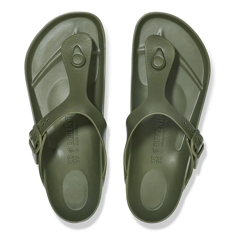 Birkenstock Παντόφλα Pool Gizeh EVA (Regular), Χακί