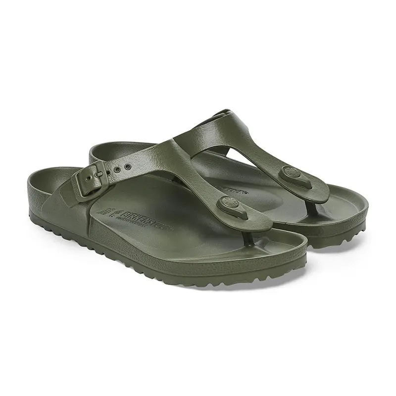 Birkenstock Παντόφλα Pool Gizeh EVA (Regular), Χακί